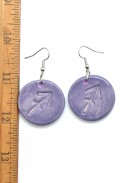 Sagittarius Ceramic Earrings